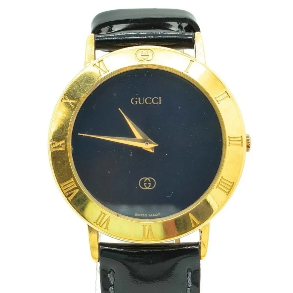 GUCCI WATCH 3001M 33mm MEN'S BLACK